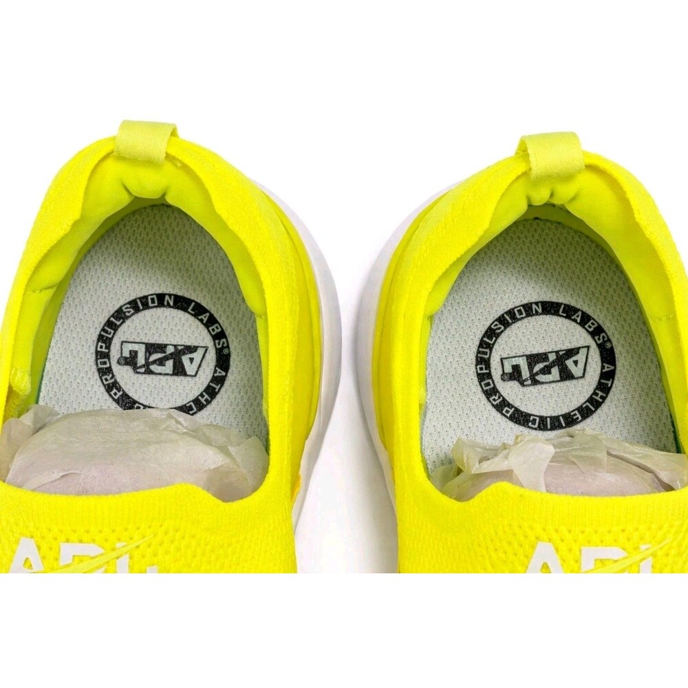 APL Techloom Bliss Mens Slip-On Running Sneaker Size 11.5 Energy Yellow NIB - Picture 10 of 12